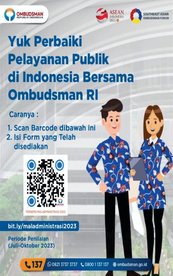 PERBAIKI PELAYANAN PUBLIK DI INDONESIA BERSAMA OMBUDSMAN RI